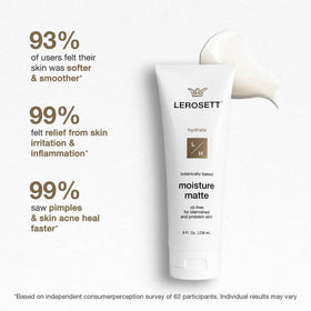 Gunilla LEROSETT texture close-up illustrating lightweight gel-cream and quick absorption