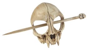 GuoShuang resin stick closeup showing match to skull and secure hold for updos