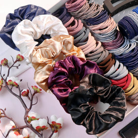 GUOXI ponytail holders detail emphasizing secure but flexible hold