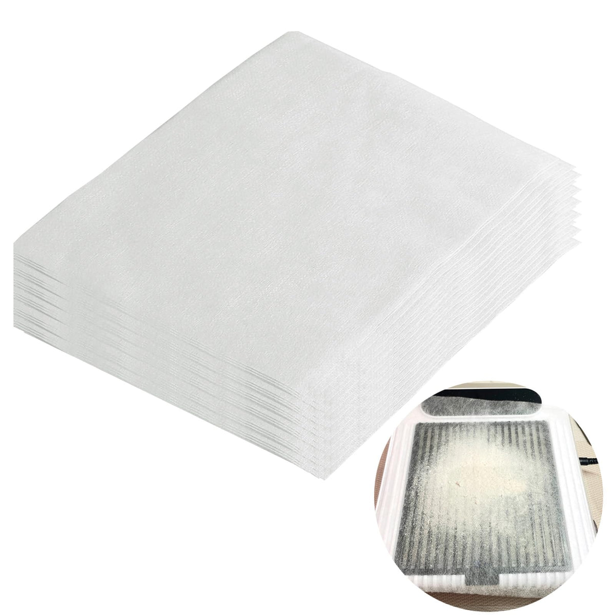 GUXACU front pack of 400 sheets showing quantity and brand for salon efficiency
