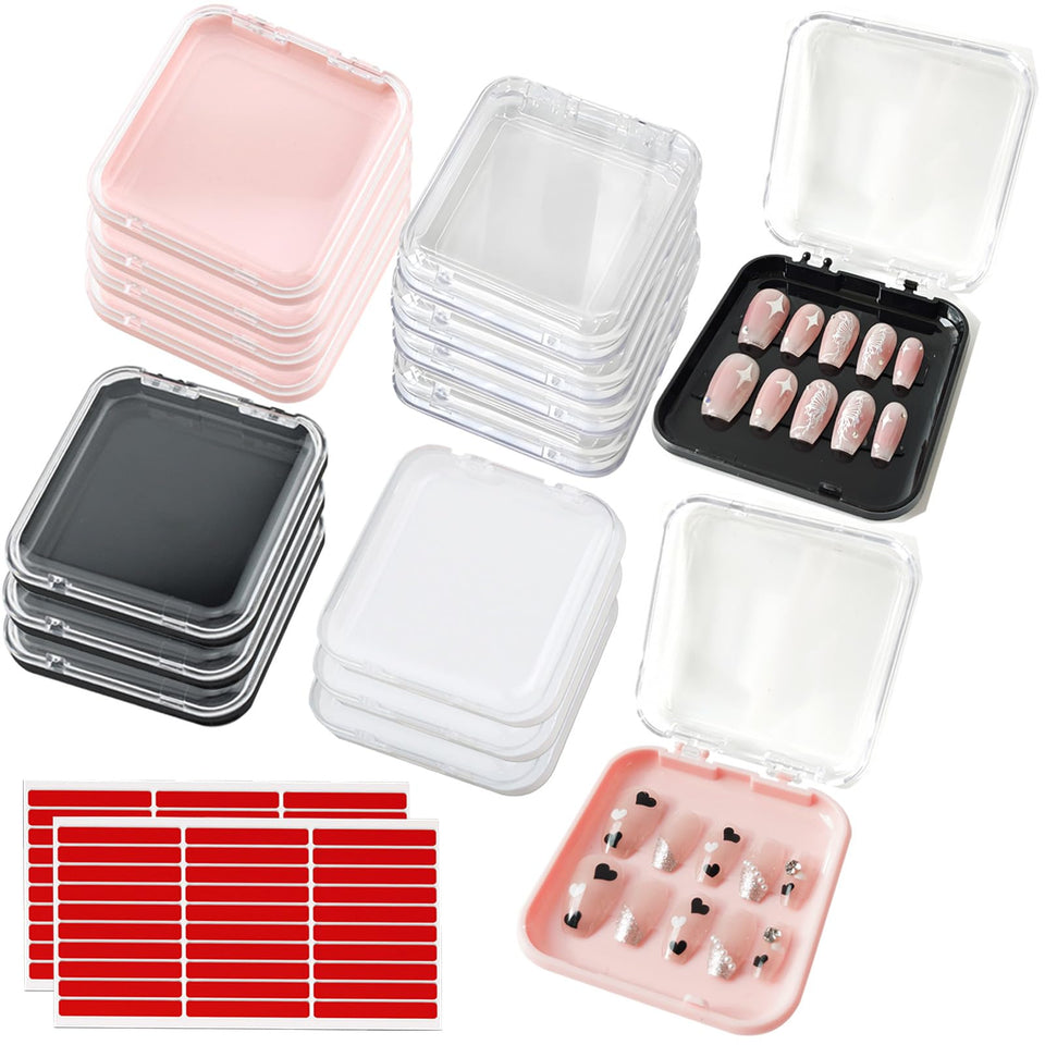 GUXACU front packaging display showing neat nail set presentation and customer-ready appeal