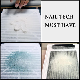 GUXACU filters in a salon setting illustrating cleaner workstations and faster cleanups