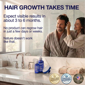 Guyology Labs lifestyle scene with man and woman using products for confidence