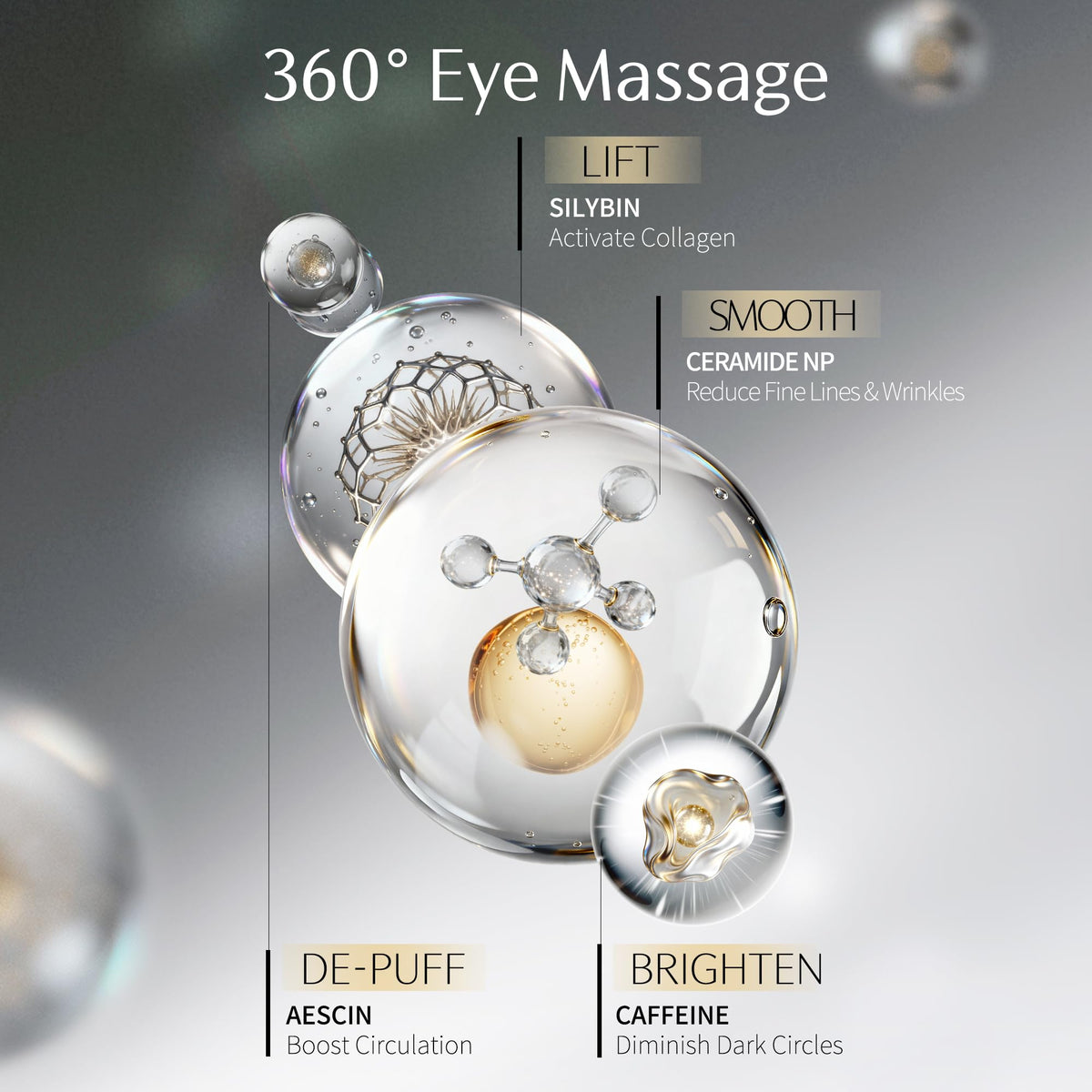 GUYU eye cream inside travel pouch highlighting portability and convenience