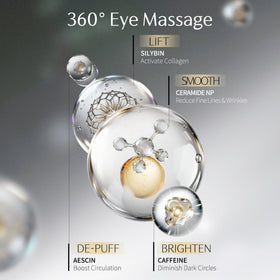 GUYU eye cream inside travel pouch highlighting portability and convenience