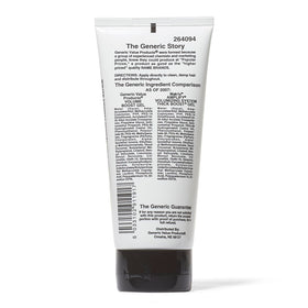 Generic Value Products gel being applied to roots to add lift and lightweight volume
