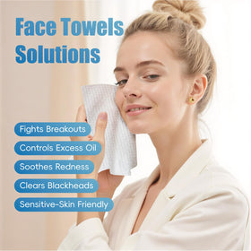 Single GWT towel folded to show thickness and durability when wet