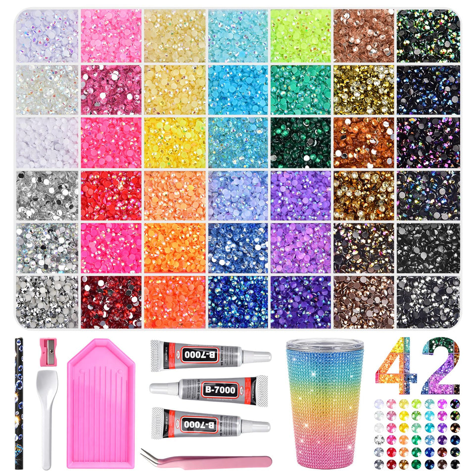 Gybver front packaging showing full kit and color variety for instant crafting