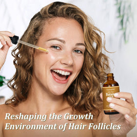 Gypsophila Batana Oil on bathroom shelf as everyday hair care option
