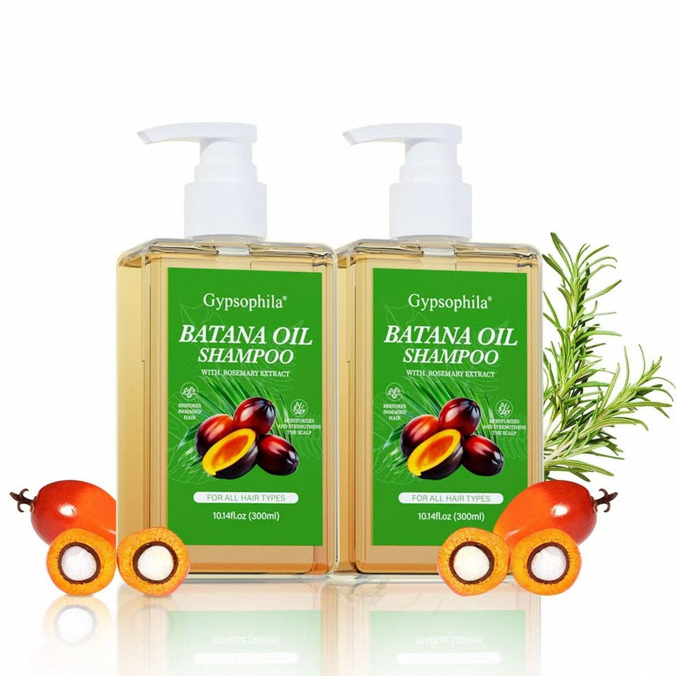 Gypsophila front packaging bottles showing product set and clear labeling benefits