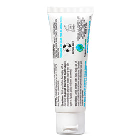 H2Ocean Aquatat on a bathroom counter near washcloth illustrating daily aftercare routine convenience