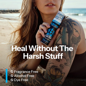 H2Ocean foam soap in hand demo showing safe application and convenient pump use