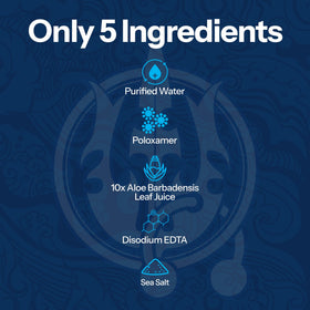 H2Ocean foam soap staged in a bathroom lifestyle setting suggesting daily aftercare routine