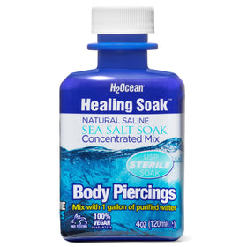 H2Ocean front bottle showing product packaging and clear ingredient focus