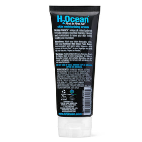 H2Ocean tube inside travel bag, conveys on-the-go tattoo aftercare readiness