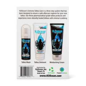 H2Ocean kit staged on bathroom vanity showing daily use convenience benefit
