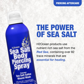 H2Ocean Red Sea salt close-up highlighting mineral-rich natural ingredient benefit