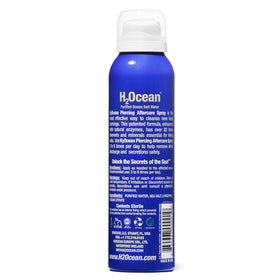 H2Ocean solution droplet on fingertip highlighting clear texture for gentle cleansing benefit