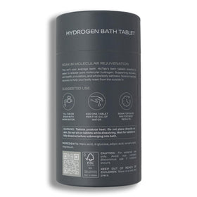 H2TAB lifestyle bathroom scene showing relaxing soak and at-home recovery advantage