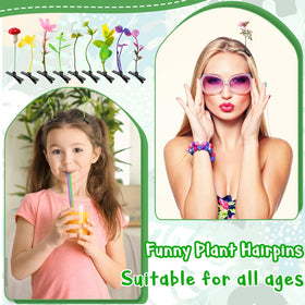 Haawooky clip in hair side profile demonstrating secure hold and cute accent