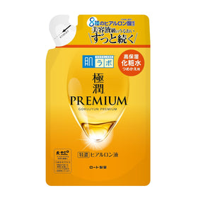 肌ラボ front view refill bottle showing label and size benefits
