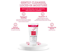 Hada Labo Tokyo bottle size next to hand showing 5.0 oz scale