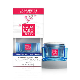 Hada Labo Tokyo front packaging showing jar and branding benefits hydration
