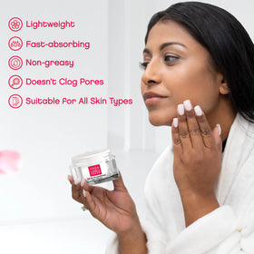 Hada Labo Tokyo ingredient highlight showing hyaluronic and ceramides
