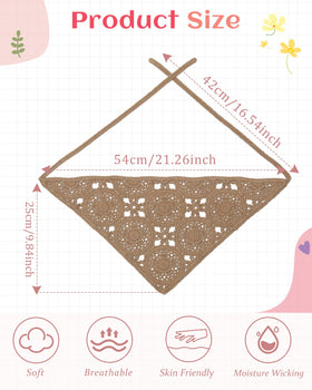 HAIMEIKANG flat-lay triangle shape showing coverage and versatility