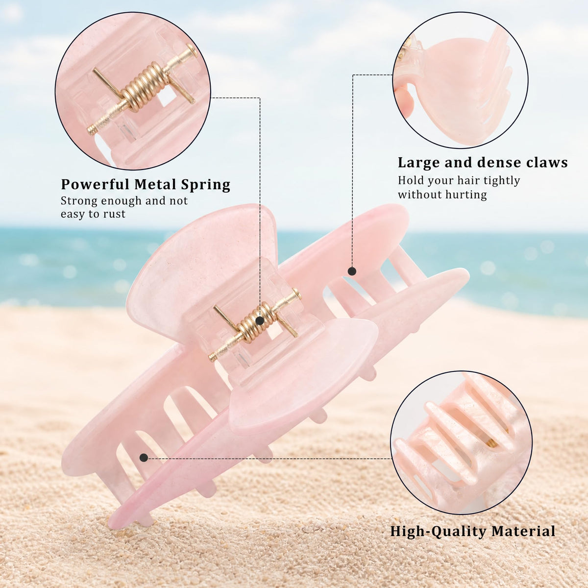 HAIMEIKANG clip in hair forming a neat updo for comfortable all-day wear