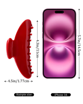 HAIMEIKANG side profile open clip showing jaw curve and teeth