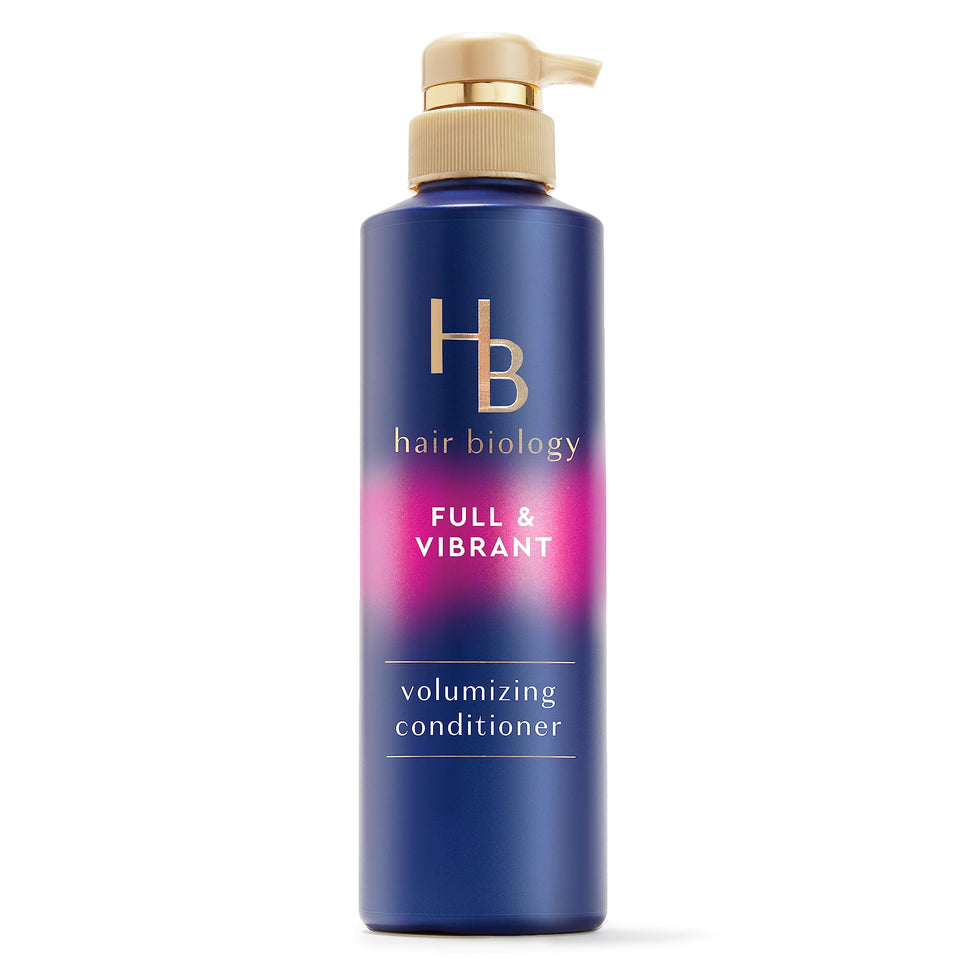 Hair Biology front packaging showing volumizing conditioner and benefit