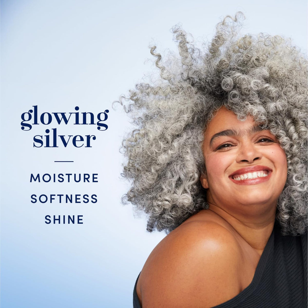 Hair Biology shampoo pouring on hand demonstrating easy cleansing and toning