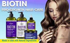 Hair Chemist back label with ingredients and directions for safe daily use