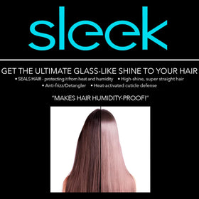 Hair Chemist applied during blowout for frizz control and gloss