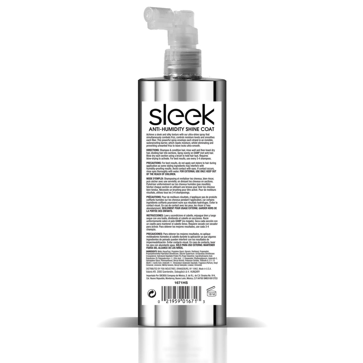 Hair Chemist close-up of hair strands with shine and smooth finish