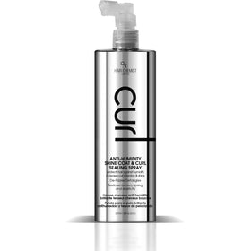 Hair Chemist close-up nozzle of spray bottle demonstrating fine mist control