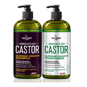 Hair Chemist front packaging showing two 33.8oz bottles for long-lasting value