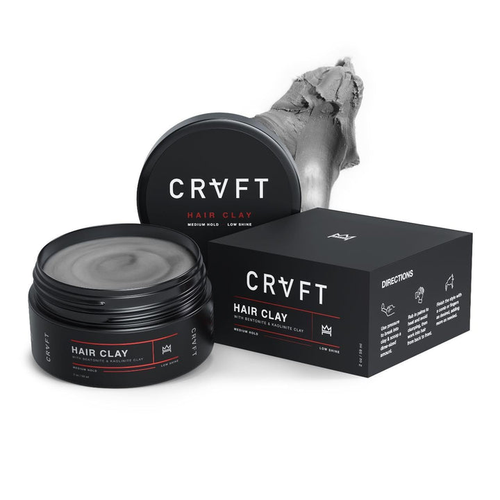 Hair Craft Co. jar front view showing packaging and compact travel benefit