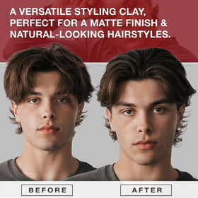 Hair Craft Co. clay texture close-up highlighting dense matte consistency