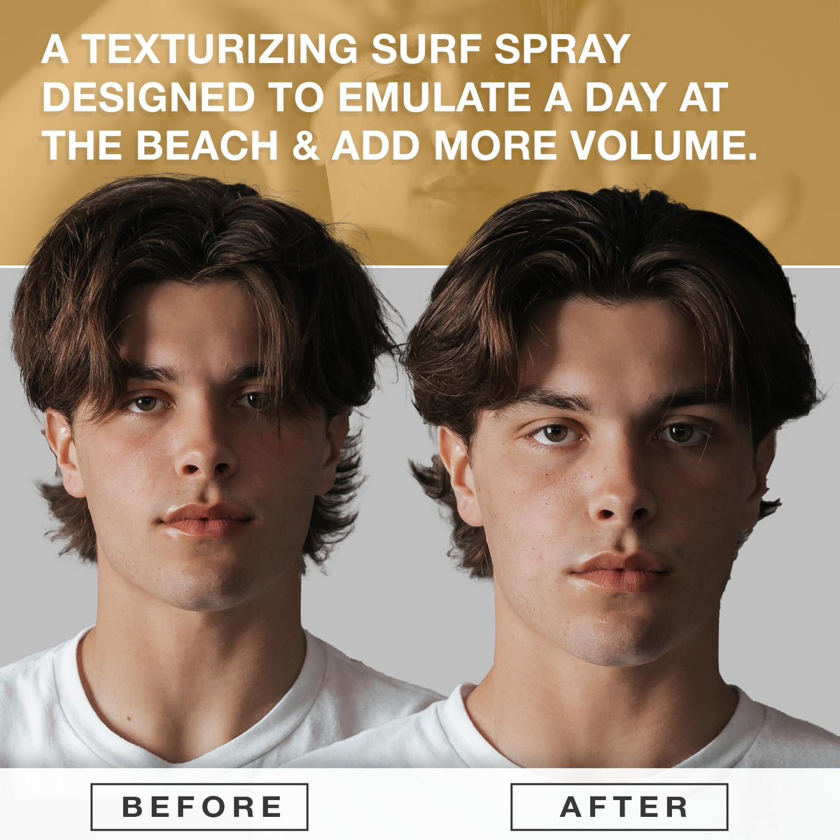 Hair Craft Co. fine mist texture close-up for natural beachy finish