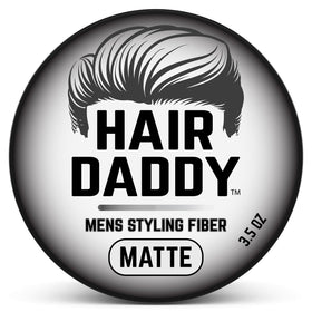 HAIR DADDY front packaging showing jar and matte label for brand recognition
