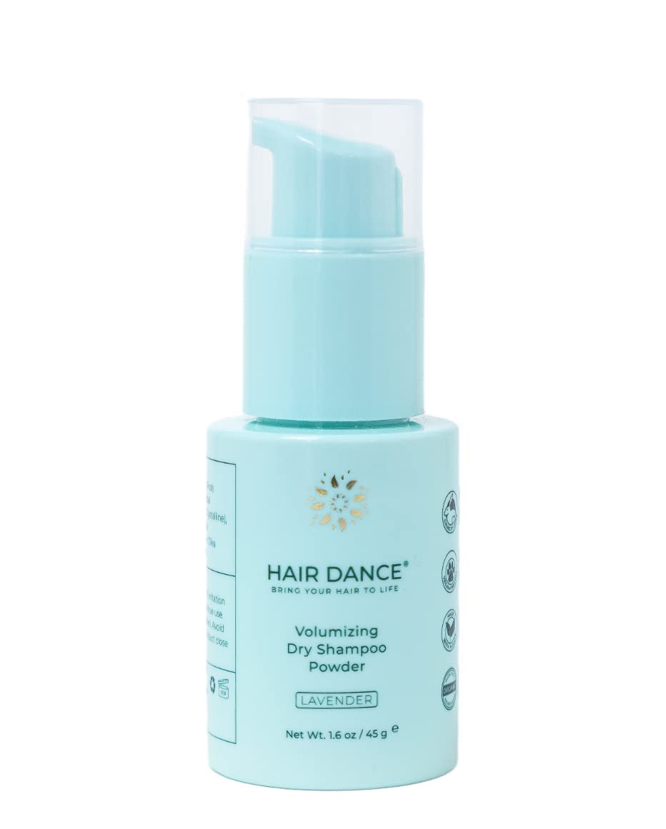 Hair Dance front packaging showing lavender scent and eco-friendly benefits