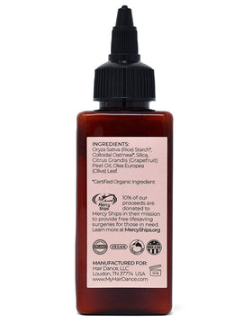 Hair Dance powder texture close-up highlighting fine absorbent formula