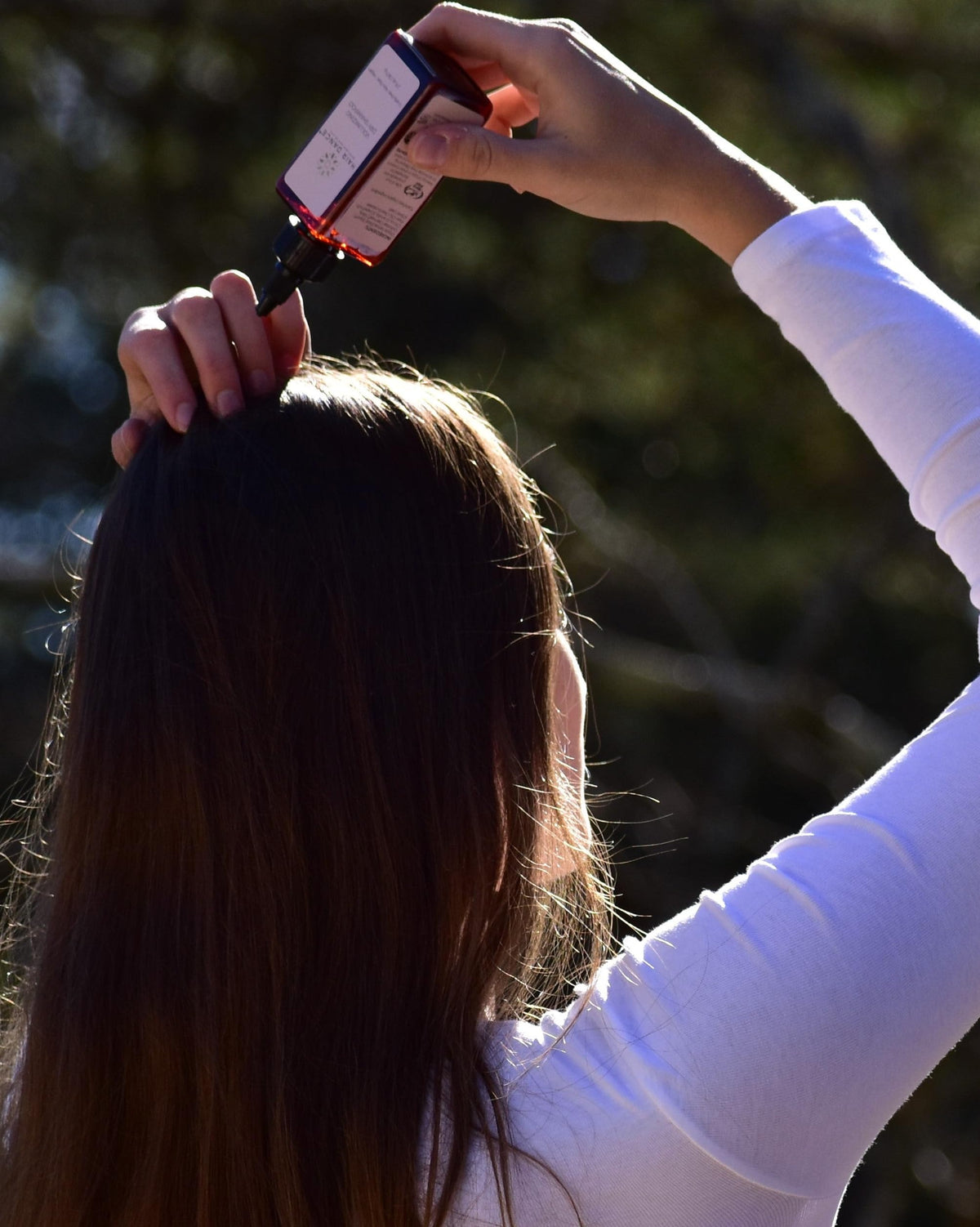 Hair Dance travel size in purse for convenient on-the-go refreshes