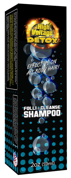 HAIR DETOX front bottle showing label and size, clear view for buyers
