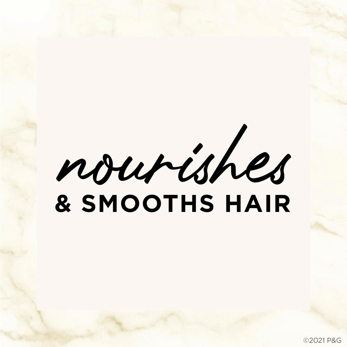Hair Food before-and-after lengths showing softened, volumized hair