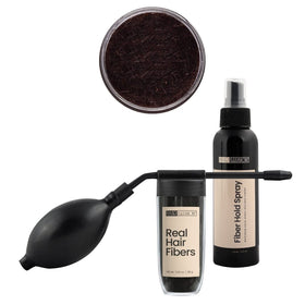 Hair Illusion combo pack front view showing all kit components and instant coverage benefit