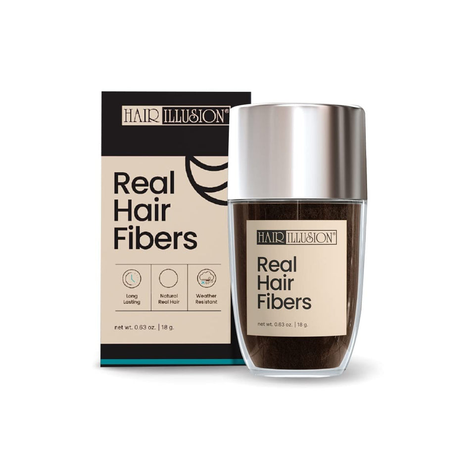Hair Illusion front packaging showing jar and label, helps identify product fast
