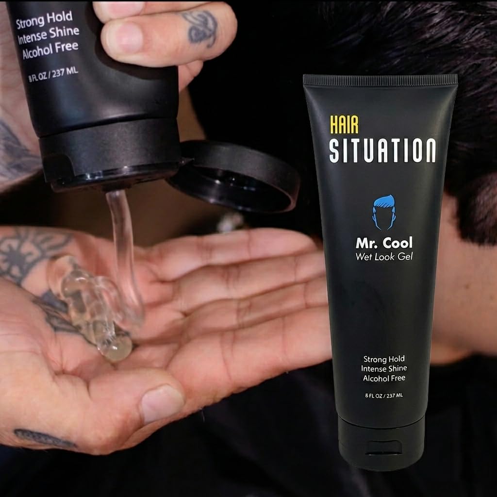 Hair Situation close-up label showing vitamins and ingredient benefit
